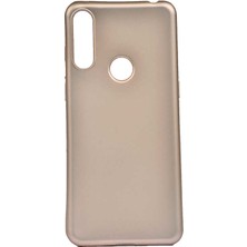 kilifone - Alcatel 3X 2019 - Kılıf Mat Soft Premier Silikon Kapak - Rose Gold - T10914