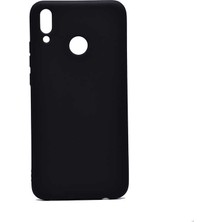 noktaks - Huawei Y9 2019 - Kılıf Mat Soft Premier Silikon Kapak - Siyah - T6709