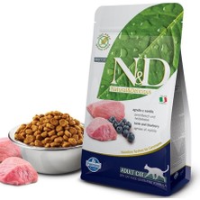 N&D Nd Tahılsız Kuzu & Yaban Mersinli Yetişkin Kedi Maması 5 kg