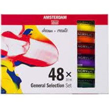 Amsterdam Dreamxcreate 48 x 20 ml General Selection Akrilik