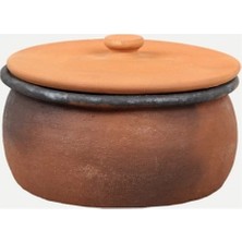 Güveçsan Toprak Güveç Çifte Yanmış 30 Cm.
