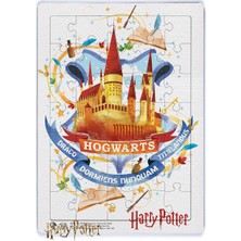 King Of Puzzle Harry Potter - Hogwarts Ahşap Puzzle 35 Parça Lisanslı Ürün