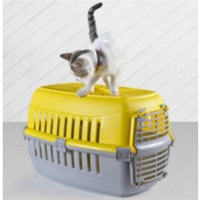 Arspolo Kedi Taşıma Çantası Box Sarı Renk