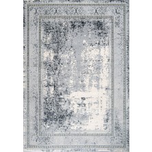 Galaksi Home  Mafy Serisi 5814A Gri Çökme Efektli Modern Desenli Spor Salon & Oturma Odası Halısı