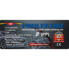 Prolektro 10 Paket Prolektro P(Pp) Geniş Plastik Elektrot -Kaynak Çubuğu