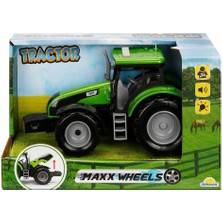 Parstek 02680 Maxx Wheels Sesli ve Işıklı Traktör 18 cm