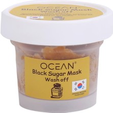 Ocean Black Sugar Mask Wash Off Soft Scrub