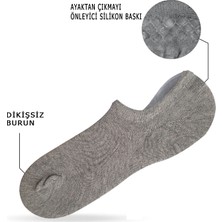 Mem Socks 6'lı Silikonlu Sneaker (Görünmez) Çorap