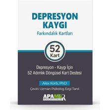 Depresyon Kaygı Farkındalık Kartları - Alex Korb