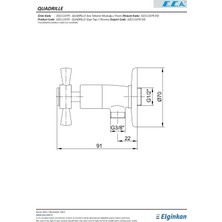 Eca Quadrille Ara Taharet Musluğu 102111079