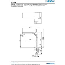 Eca Purity Lavabo Bataryası 102188038H