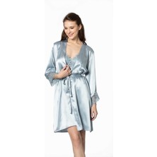 Pierre Cardin  6'lı 6040 Mist  Kısa Gecelik Sabahlık Takımı