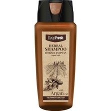 Deep Fresh Herbal Bitkisel Şampuan Argan Yağı Özlü Yıpranmış Saçlar 500 ml