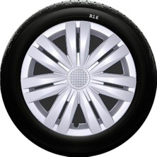 Sjs Sks Alfa Romeo Jant Kapağı 16 Inc Kırılmaz 1 Takım 4 Adet NO:427