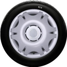 Sjs Sks Alfa Romeo Jant Kapağı 16 Inc Kırılmaz 1 Takım 4 Adet NO:402