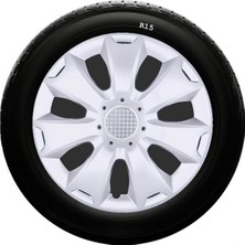Sjs Sks Nissan Jant Kapağı 15 Inc Kırılmaz 1 Takım 4 Adet NO:335