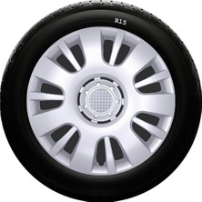 Sjs Sks Peugeot Jant Kapağı 15 Inc Kırılmaz 1 Takım 4 Adet NO:312