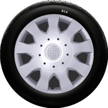 Sjs Sks Peugeot Jant Kapağı 16 Inc Kırılmaz 1 Takım 4 Adet NO:400