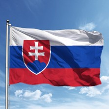 Özgüvenal Slovakya Bayrağı 100 x 150 cm