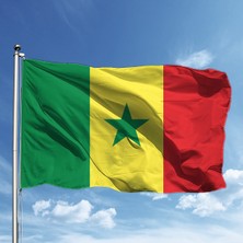 Özgüvenal Senagal Bayrağı 50 x 75 cm