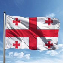 Özgüvenal Gürcistan Bayrağı 100 x 150 cm