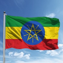 Özgüvenal Etiyopya Bayrağı 70 x 105 cm