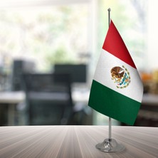 Özgüvenal Meksika Masa Bayrağı Direksiz 15 x 22,5 cm