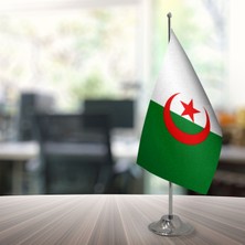 Özgüvenal Cezayir Masa Bayrağı Direksiz 15 x 22,5 cm