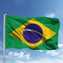 Özgüvenal Brazilya Bayrağı 100 x 150 cm
