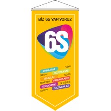 Özgüvenal 6s Kalite Bayrağı 50 x 150 cm