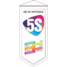 Özgüvenal 5s Kalite Bayrağı 50 x 150 cm