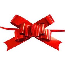 Jokey Kırtasiye Metalize Çekmeli Hediye Paket Süsü-6 Adet