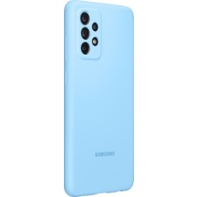 Samsung Galaxy A72 Silicone Cover - Mavi
