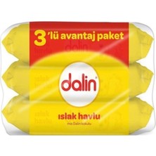 Dalin Islak Havlu Mendil Klasik 15 Li Set (3lü*5pk) 840 Yaprak