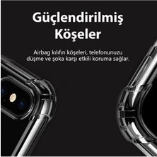 Maycase Aksesuar Samsung Galaxy M51 Airbag Antishock Köşe Korumalı Silikon Kılıf