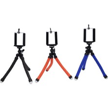 Kingma Esnek Ahtapod Tripod Telefon Tutucu Kırmızı