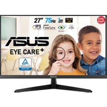 Asus VY279HE 27" 75Hz 1ms (Hdmı+Vga) Freesync Fhd IPS LED Monitör