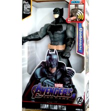 Batman Avengers Batman Oyuncak 30 cm Işıklı Sesli Figür Batman Oyun