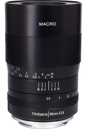 7ARTISANS 60MM F/2.8 Macro Lens (Fujifilm X)