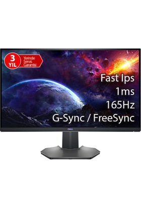 Dell S2721DGFA 27" 165Hz 1ms (Hdmı + Display) Qhd IPS Monitör