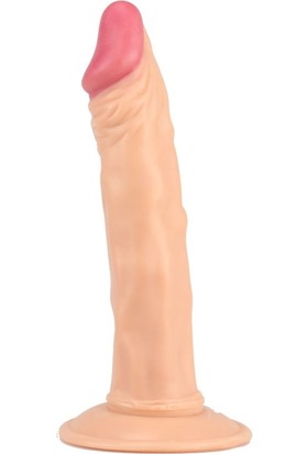 Erolife 20 cm Gerçekçi Vantuzlu Realistik Penis Anal Vajinal Dildo
