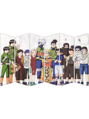 Renkselart Naruto Anime Mdf TABLO-0402 Model-B