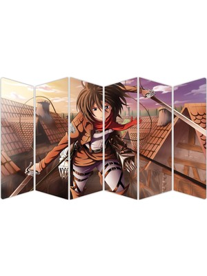 Renkselart Attack On Titan Anime Mdf TABLO-0485 Model-B