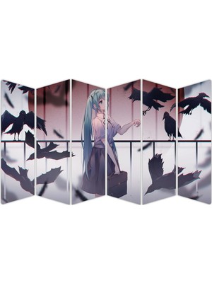 Renkselart Anime Mdf TABLO-0286 Model-B