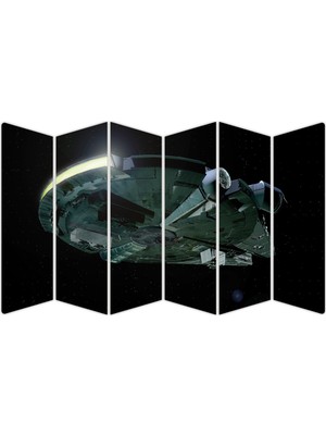 Renkselart Uzay Mekiği Space Mdf TABLO-0935 Model-B