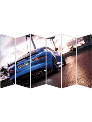 Renkselart Spor Araba Mdf TABLO-1217 Model-B