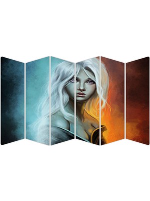 Renkselart Kadın Sanatsal Mdf TABLO-1107 Model-B