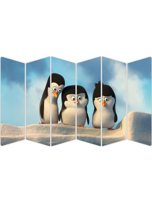 Renkselart Penguen Mdf TABLO-1867 Model-B