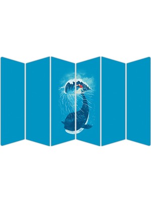 Renkselart Balina Mdf TABLO-1692 Model-B