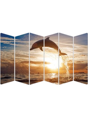 Renkselart Yunus Balığı Mdf TABLO-1839 Model-B